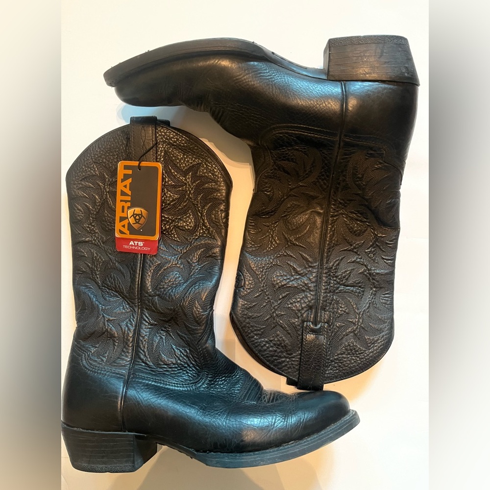 Western Boots black 8.5m